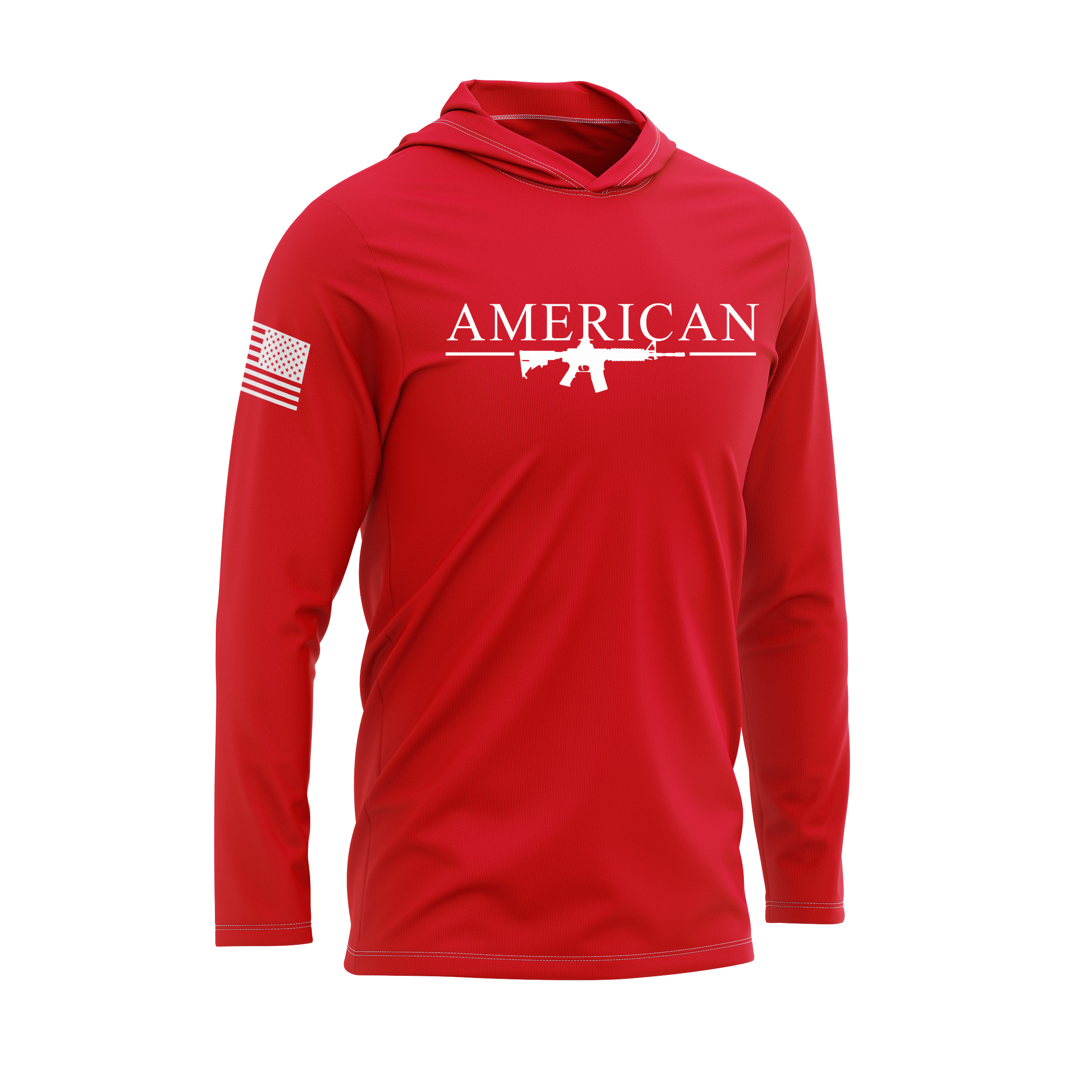 American SPF30 Patriotic Performance Hoodie