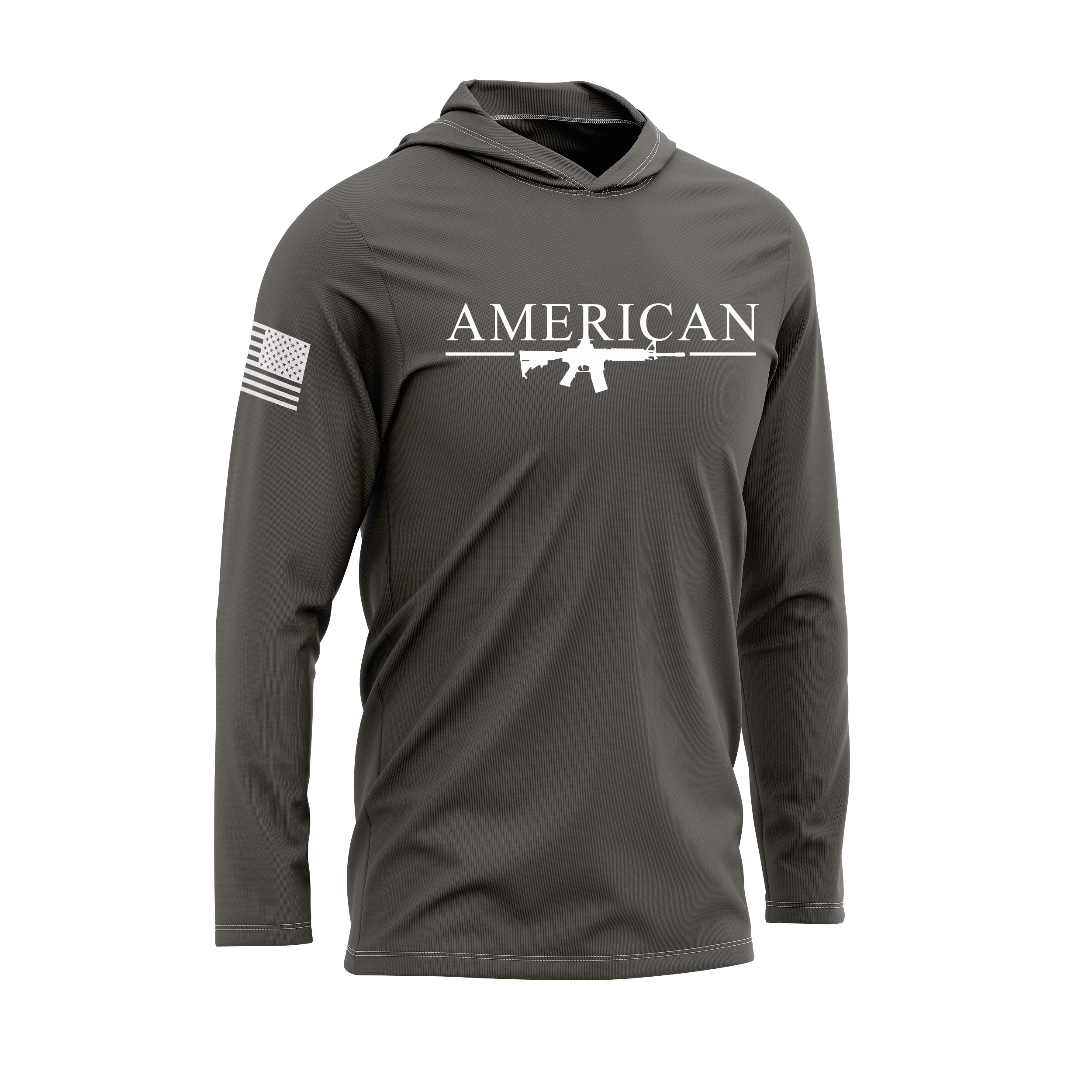 American SPF30 Patriotic Performance Hoodie