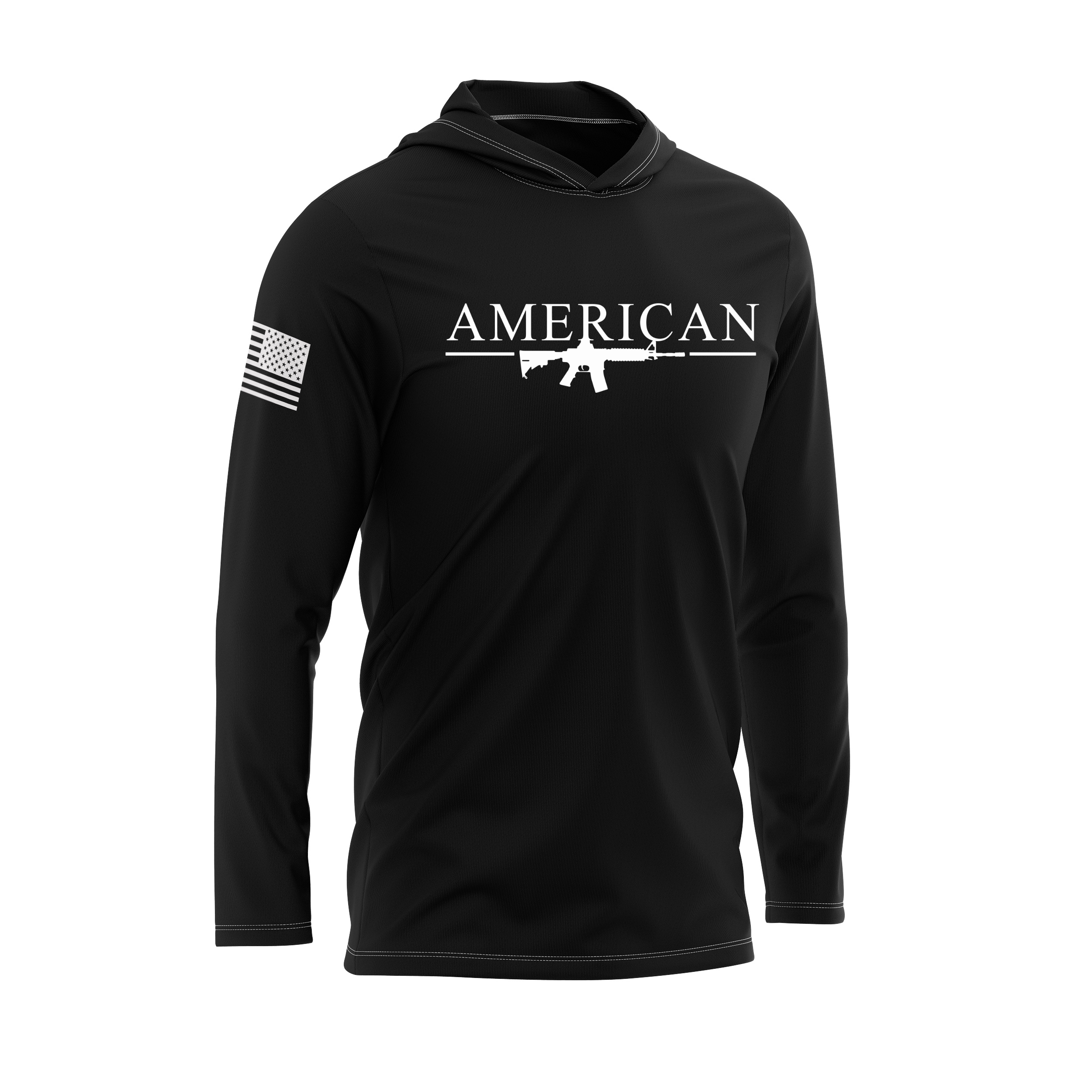 American SPF30 Patriotic Performance Hoodie
