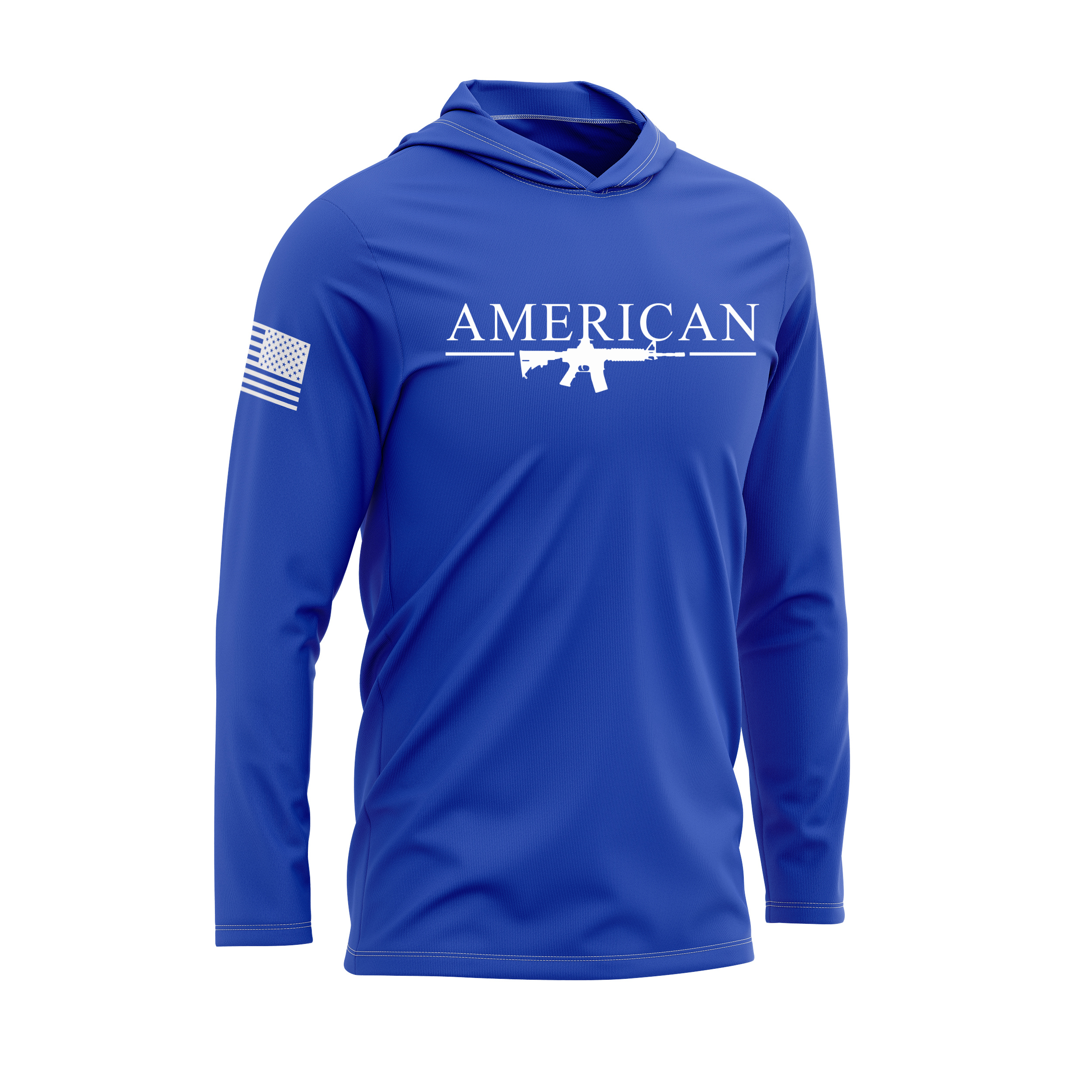 American SPF30 Patriotic Performance Hoodie