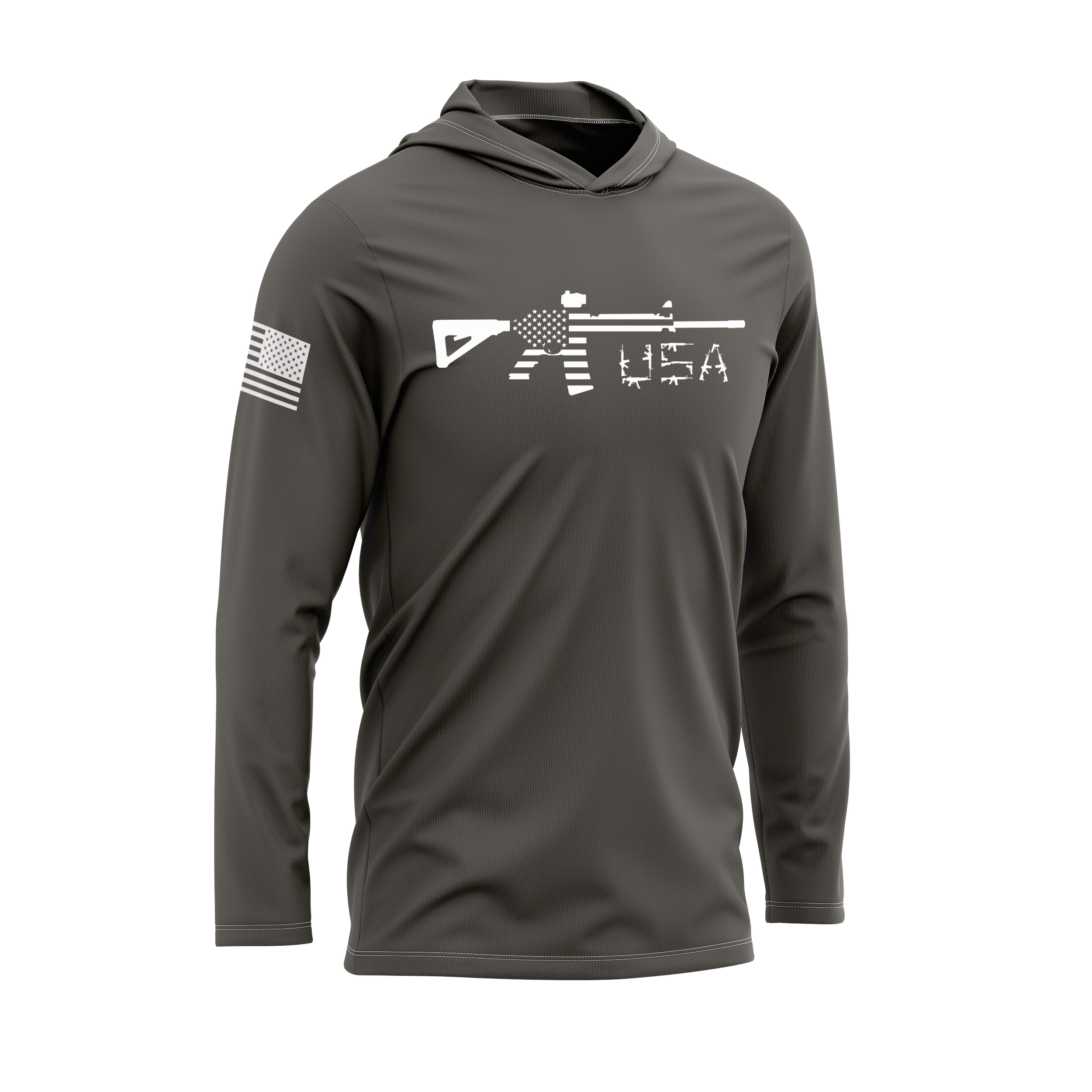 Tactical USA SPF30 Patriotic Performance Hoodie