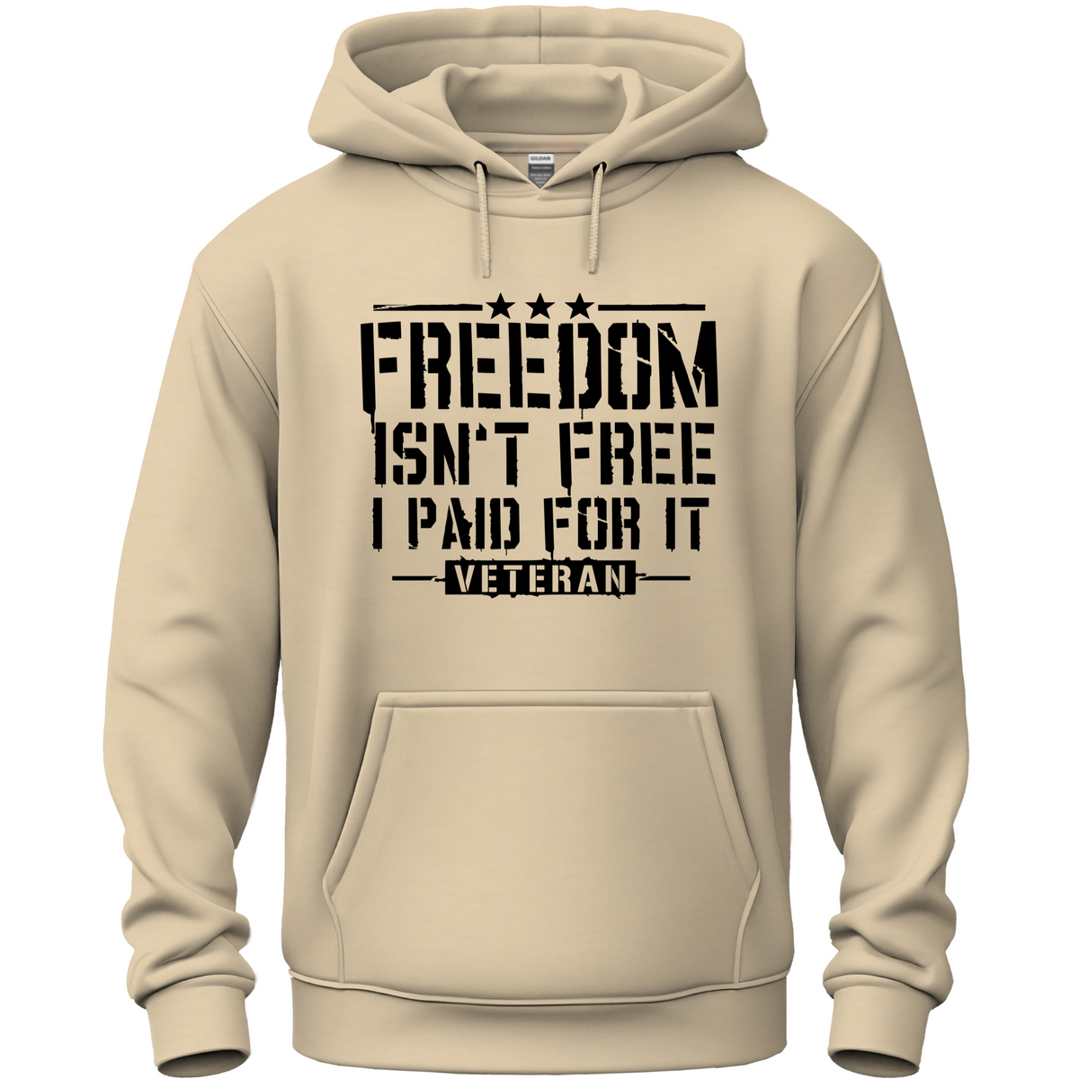 Freedom I Paid For It Personalized Veteran Hoodie