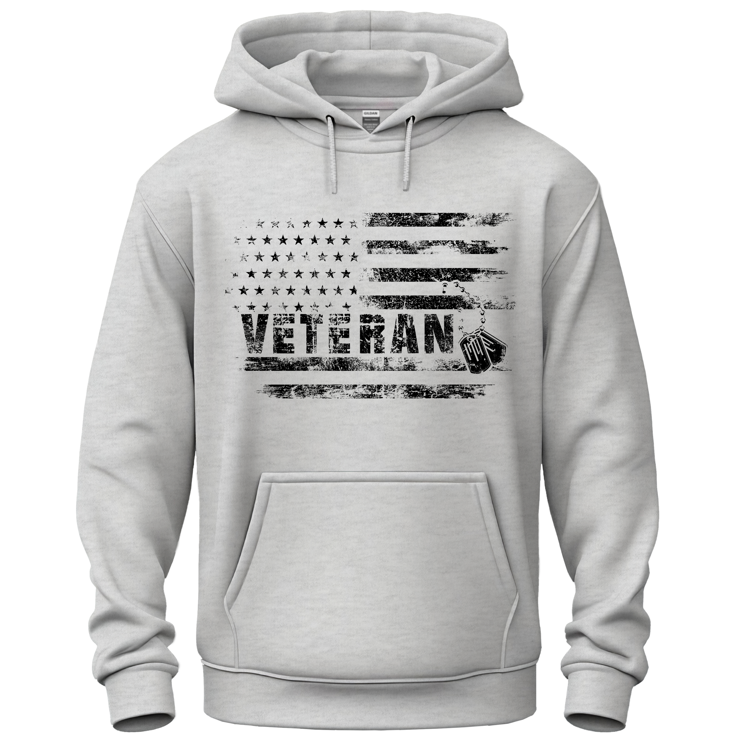 Veteran USA Flag Personalized Hoodie