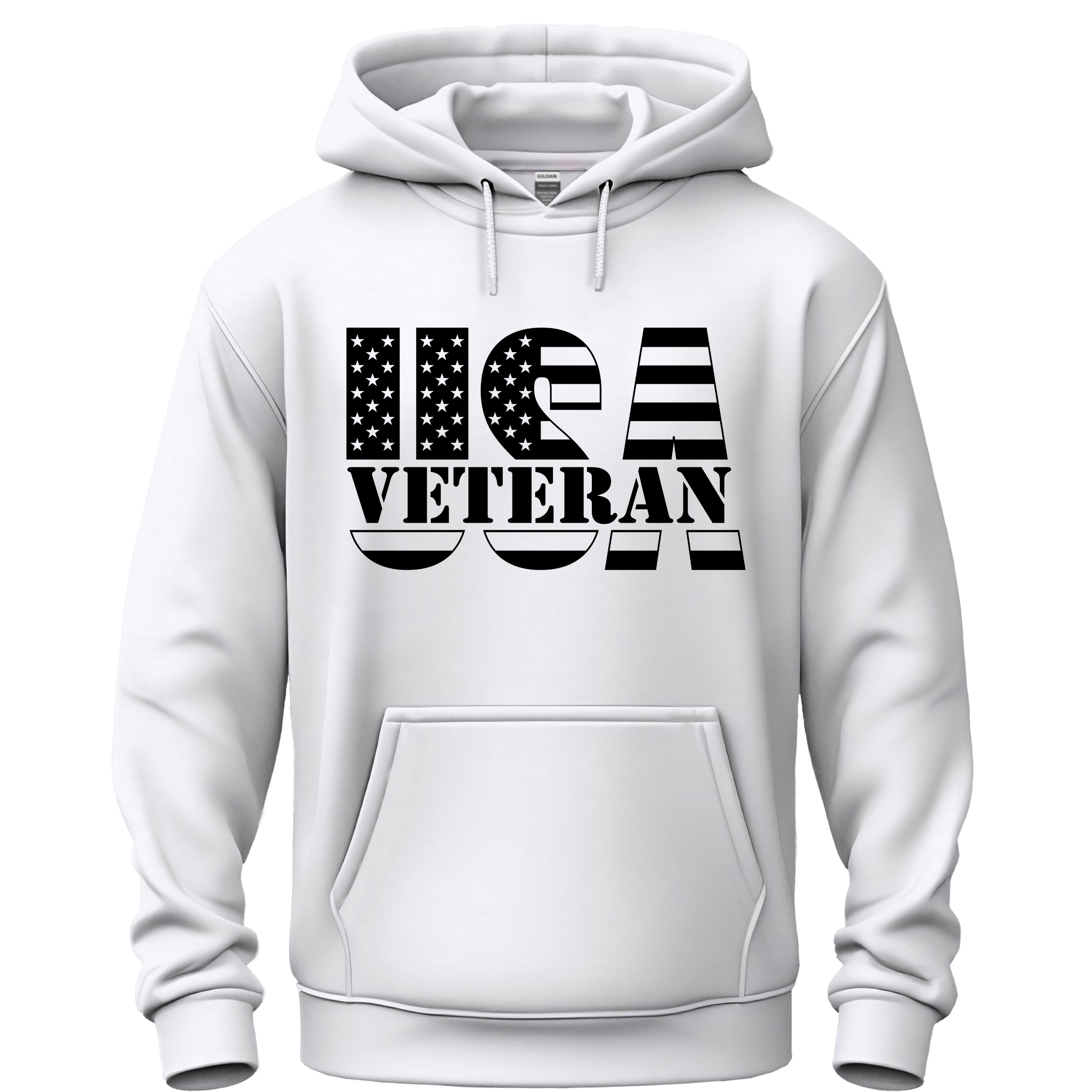 USA Veteran Personalized Veteran Hoodie