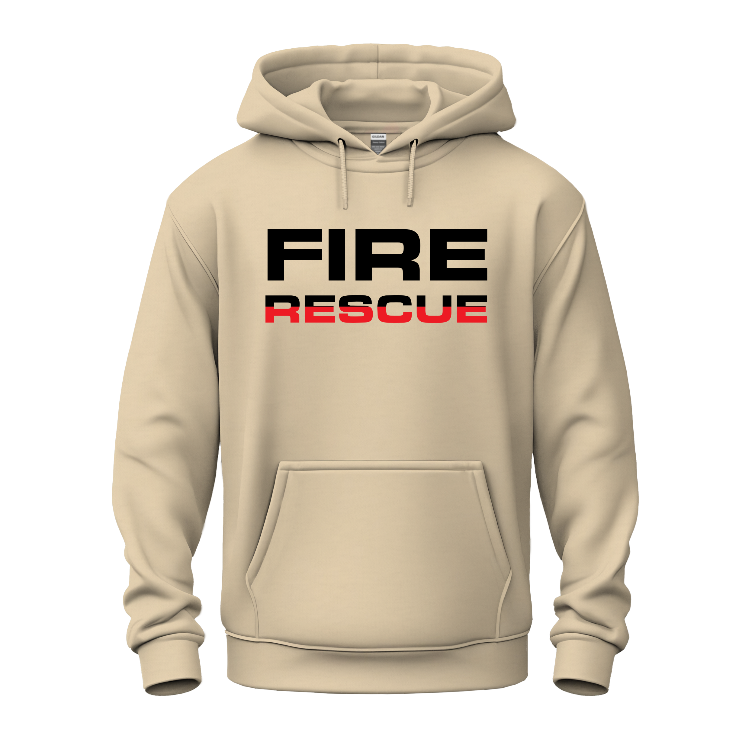 Fire Rescue Personalized Firefighter Hoodie