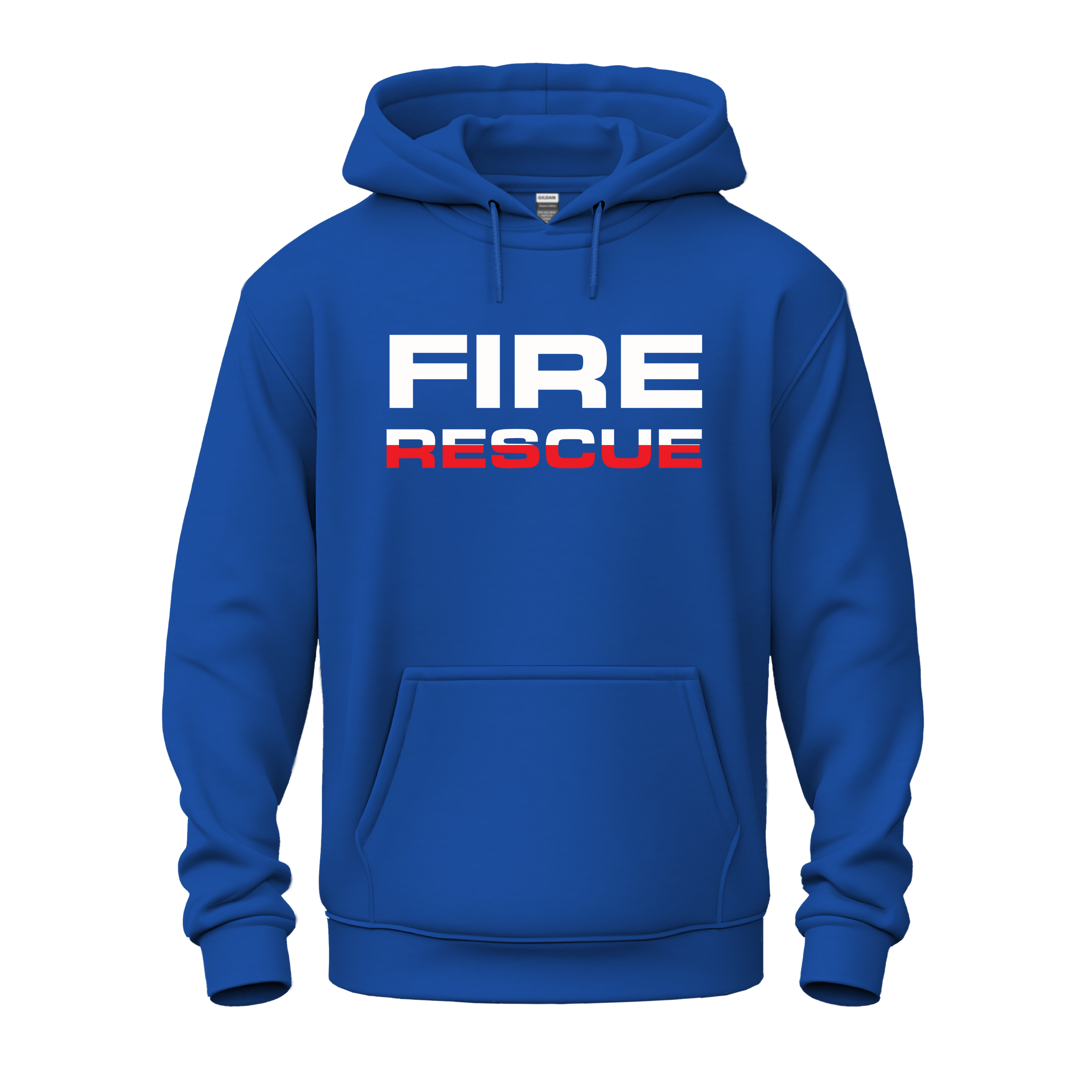 Fire Rescue Personalized Firefighter Hoodie